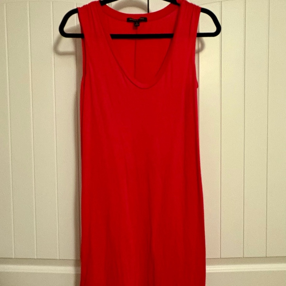 Banana Republic Red Mini Dress Tank Top Style